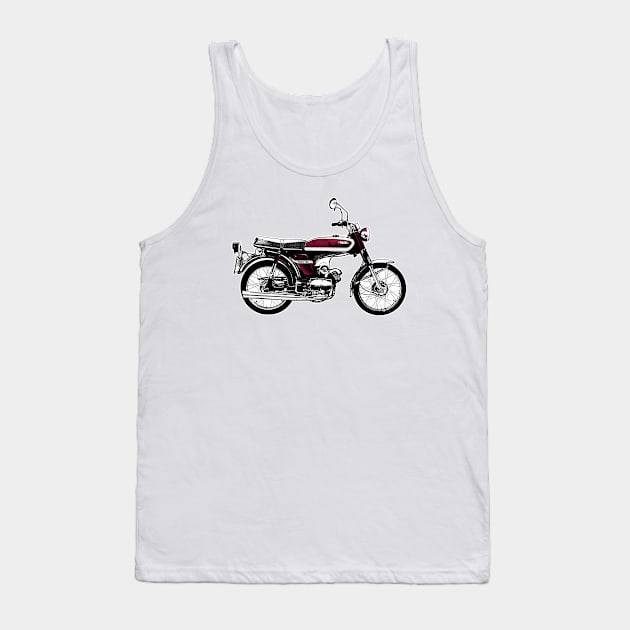 70's FS1E bike- fizzy, mopeds from your memory Tank Top by Cimbart